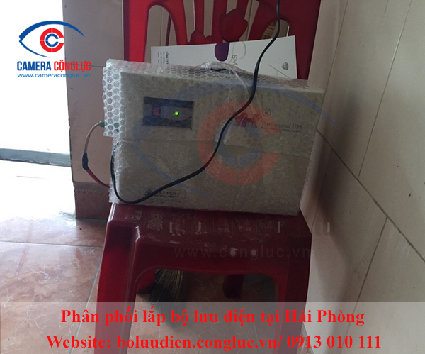 Lắp bộ lưu điện cửa cuốn tại Thủy Nguyên, lap bo luu dien cua cuon tai Thuy Nguyen 